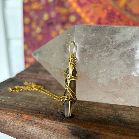 Smoky Quartz necklace