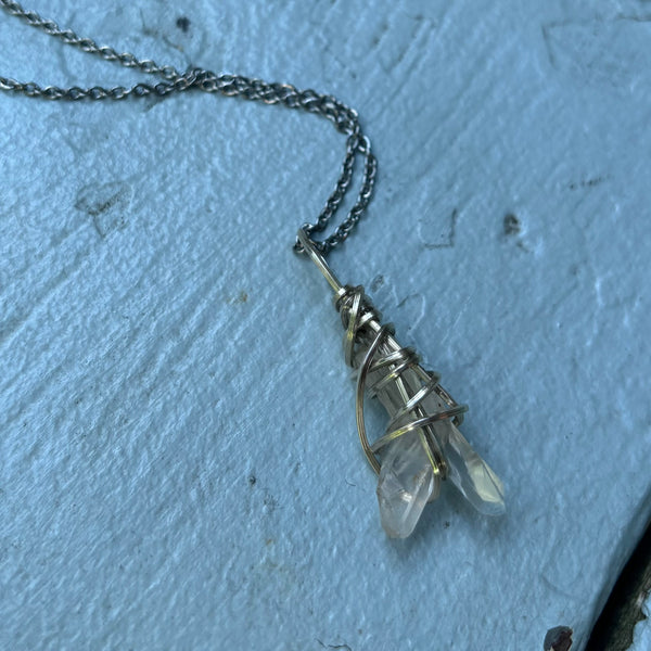 Clear Quartz (925 sterling silver)