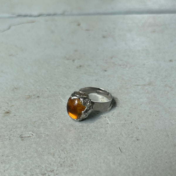Citrine ring (adjustable)