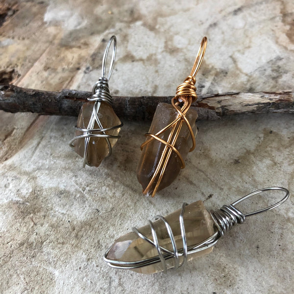 Natural Citrine Point