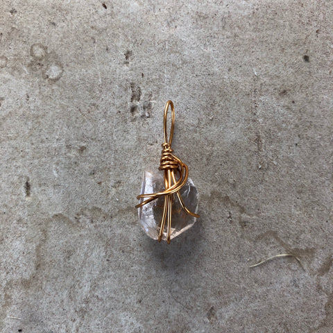 Natural Citrine Point (Clear)