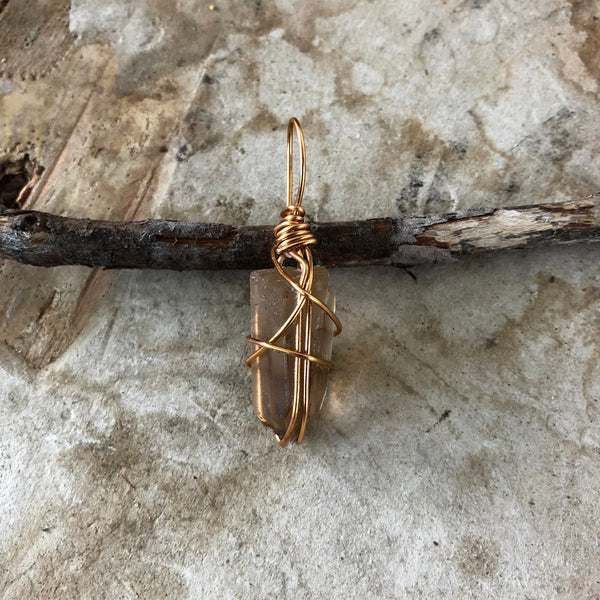 Natural Citrine Point